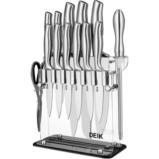 DEIK : DEKKF-H8023* ชุดมีดทำครัว Knife Stainless Steel Kitchen Knife Set of 14