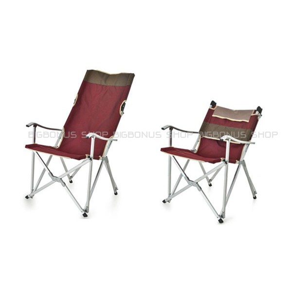 เก้าอี้ เก้าอี้สนาม เก้าอี้สนามอลูมิเนียม เก้าอี้แค้มปิ้ง พับพนักพิงได้ อุปกรณ์เดินป่า