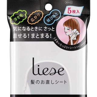 Liese Hair Reset Sheet