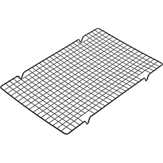 Cooling Rack ตะแกงพักขนม ขนาด 40x26 cm ตะแกงพักเค้ก ตะแกงพักของทอด ตะแกรงสแตนเลส ตะแกรงพักขนม ตะแกรงพักทอด T1727