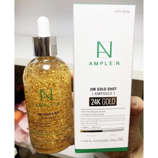 Coreana Ample : N 24K Gold Shot Ampoul 100ml.