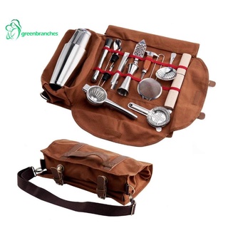 Bartender Carrying Bag Creative Bartender Canvas Toolkit Storage Bag