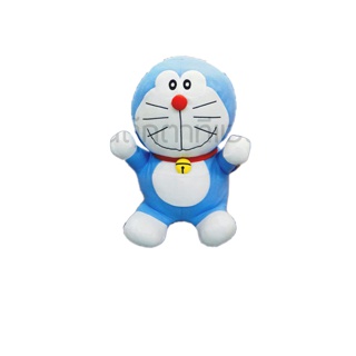ตุ๊กตาโดเรม่อน Doraemon โดเรมอน ผ้าทีคอต ท่านั่ง 16 นิ้ว ลิขสิทธิ์แท้ ส่งไว