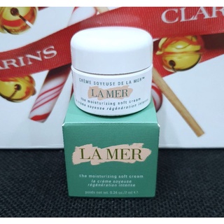 ครีมบำรุงผิวหน้า แท้💯%Lamer The Moisturizing Soft Cream 7ml. มีฉลากไทย