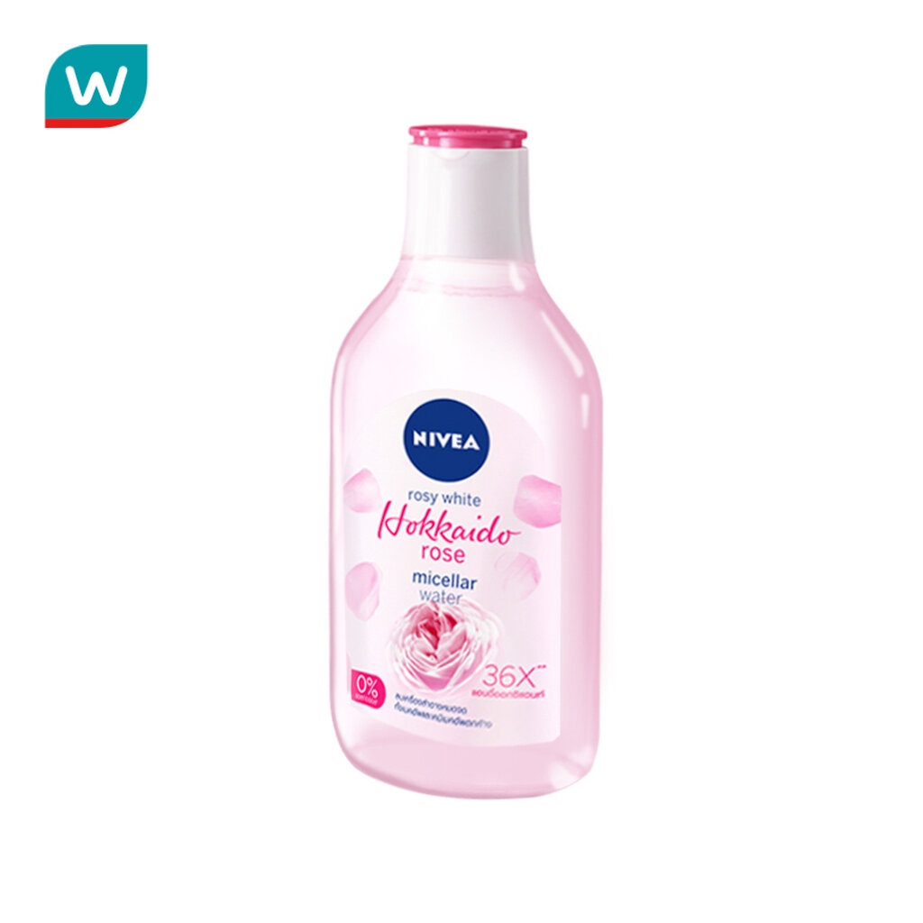 Nivea นีเวีย โรซี่ ไวท์ ฮอกไกโด โรส ไมเซล่า วอเตอร์ 400 มล. - รูปที่ 2