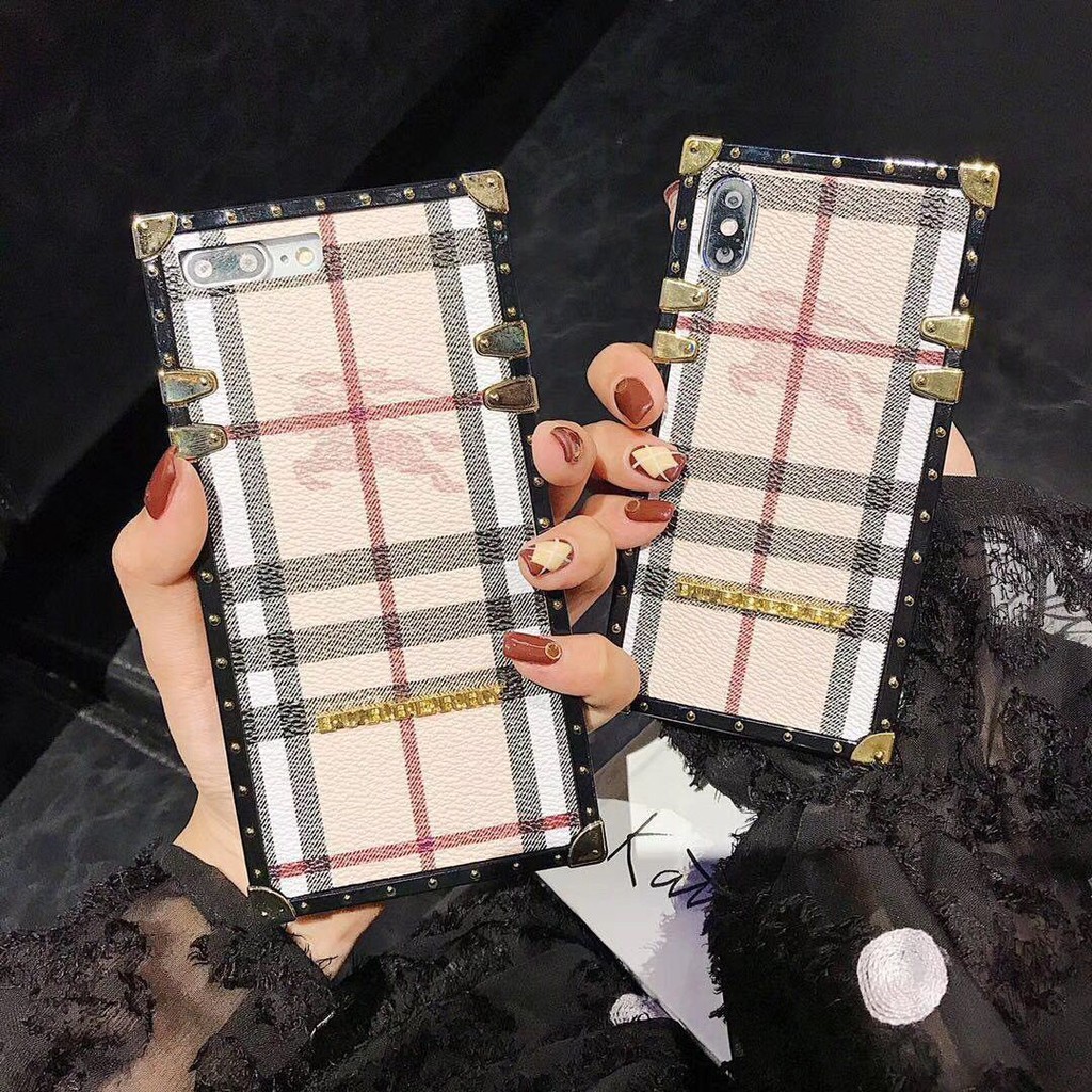 Louis Vuitton Square Iphone Case  Burberry Square Iphone X Case