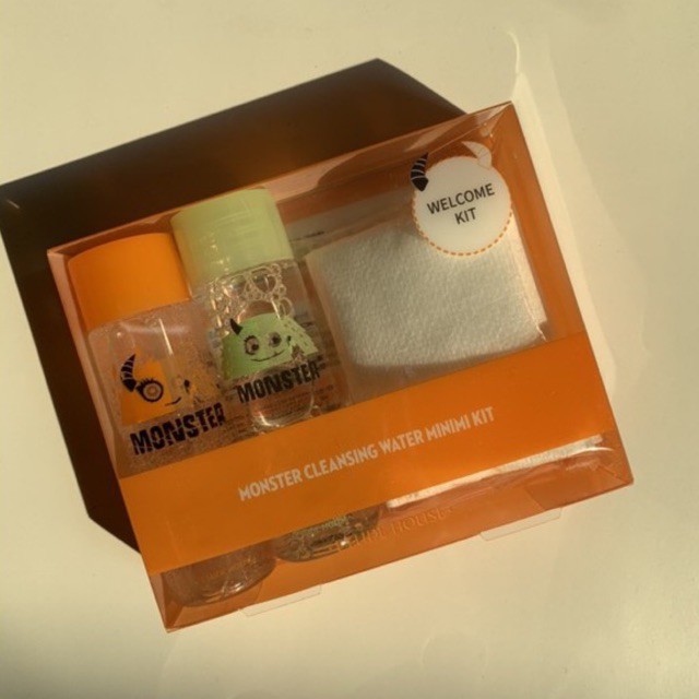 Etude House Monster cleansing water minimi kit