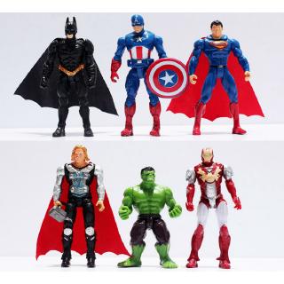 ตุ๊กตาฟิกเกอร์ Marvel Avengers Super Hero Hulk 6 in 1