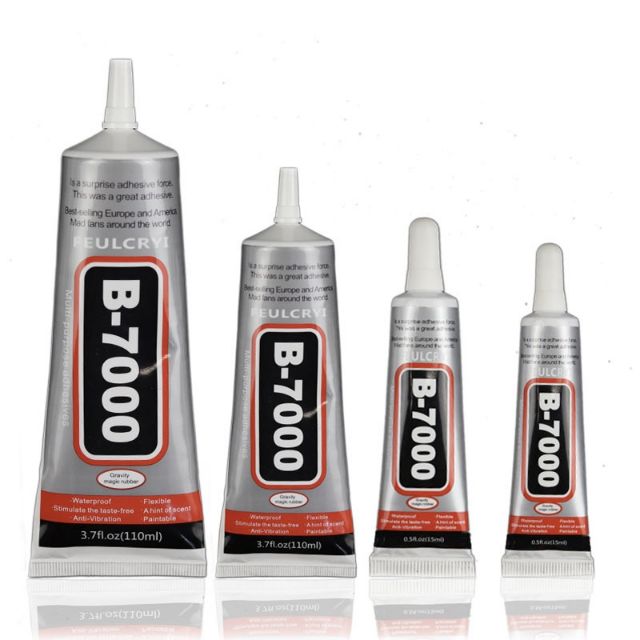 กาวติดหน้าจอโทรศัพท์ T-7000 กาวดำ / B-7000 กาวใส **สินค้าพร้อมส่ง