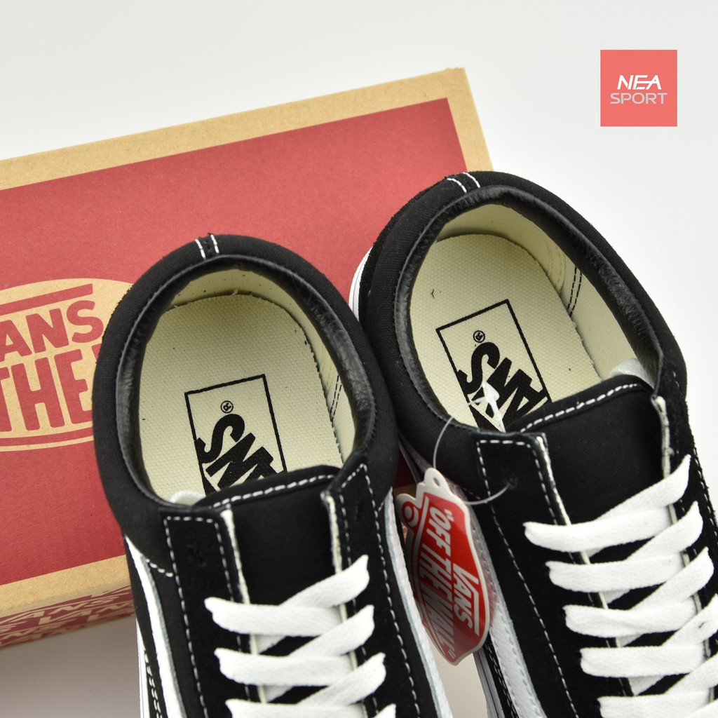 Vans Old Skool Classic Black White รุ่นสุดฮิต รองเท้า แวนส์ โอวสคูล