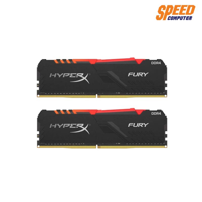 KINGSTON RAM PC HyperX FURY RGB (HX432C16FB3AK2/32) 32GB (16GBx2) DDR4/3200 SPEED GAMING