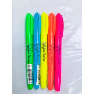 1เซต ปากกาHighlighter Marker 5แท่ง 5สี