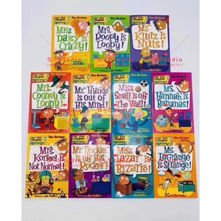 My Weirdest School 12Book Set Season 4 (free audio) 12ภาษาอังกฤษสำหรับเด็ก