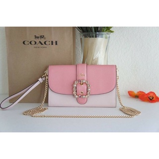 กระเป๋า COACH GEMMA CLUTCH CROSSBODY C1484 แท้💯 ส่งฟรี