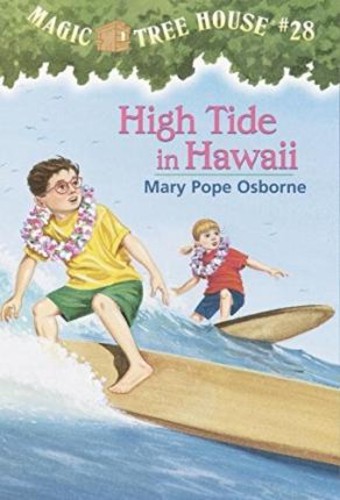 Magic Tree House 28 High Tide In Hawaii โดย Mary Pope Osborne (ฉบับสหรัฐอเมริกาปกอ่อน)