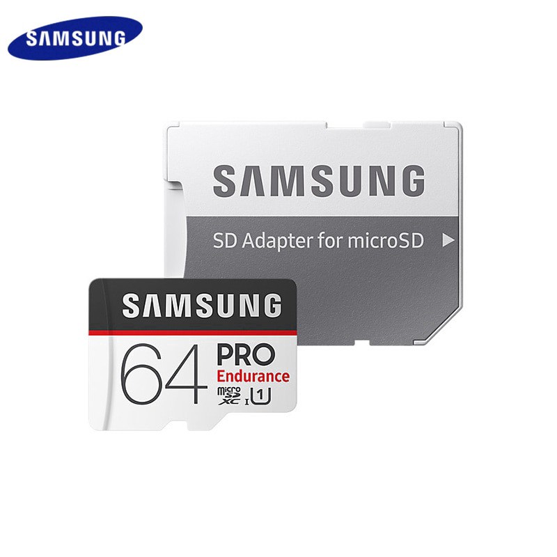 Samsung PRO Endurance Micro SD 100MB/s U1 4K Class 10Micro SD 64GB / 32GB SDXC SD Card