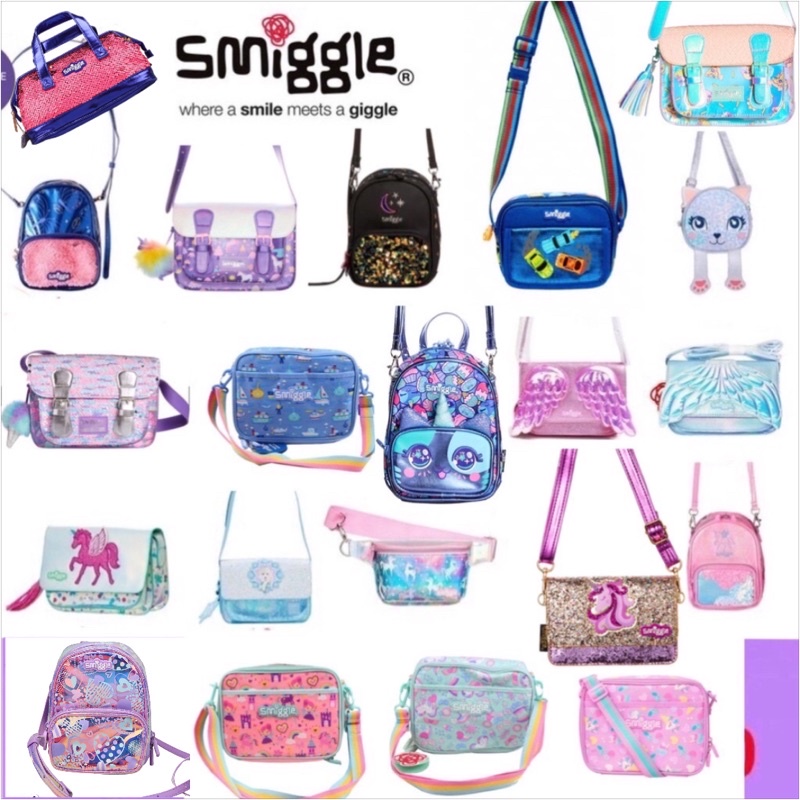 ของแท้ Smiggle Mimi Shoulder Bag กระเป๋าสะพายข้างสมิกเกิ้ล