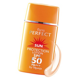 โลชั่นกันแดดผสมรองพื้น ฟาริส เพอร์เฟ็ค SPF 50 PA+++ ขนาด 30 มล.