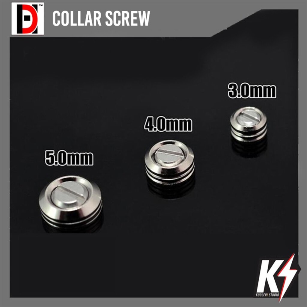 HD Detail Collar Screw #พาร์ทหัวน๊อตเหล็ก เสริมดีเทลกันพลา กันดั้ม Gundam พลาสติกโมเดลต่างๆ