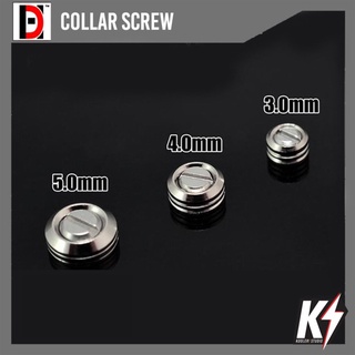 HD Detail Collar Screw #พาร์ทหัวน๊อตเหล็ก เสริมดีเทลกันพลา กันดั้ม Gundam พลาสติกโมเดลต่างๆ