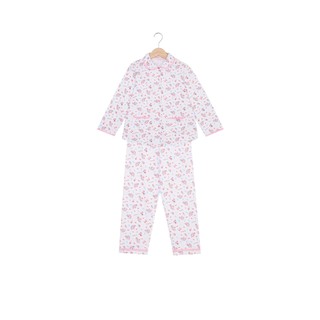 SANRIO ชุดนอนกางเกงขายาวเด็กหญิง My Melody ชุดนอน เสื้อผ้าเด็กโต เด็กผู้หญิง เด็ก ของเล่น