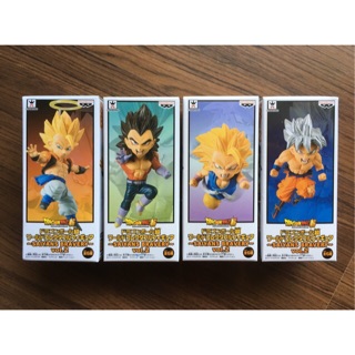 WCF Dragon Ball World Collectable Figure Super Saiyans Bravery vol.2 ดราก้อนบอล (DBS-SB 07, 09, 10, 12)