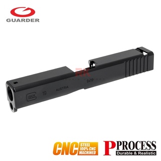 Guarder CNC Steel Slide for Marui G19 (Black)