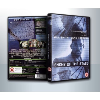 [ DVD Movie มีปก+สกรีนแผ่น-ไม่มีกล่อง ] ENEMY OF THE STATE แผนล่าทรชนข้ามโลก ( 1 DVD )