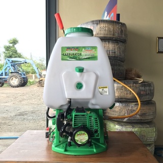 เครื่องพ่นยา FPE 767 ปั๊มอลู ระบบคาร์บูลูกลอย Easy Start 25 ลิตร *สีฟ้า  (แถมฟรีอะไหล่พร้อมใช้งาน) ทดลองเครื่องฟรี