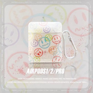 🚀จัดส่งภายใน24ชั่วโมง🚚เคสแอร์พอด 2 1 Case Airpod 3 pro ยิ้ม การป้องกันการตก ซิลิโคนนิ่ม Soft Case Airpod gen4 2021