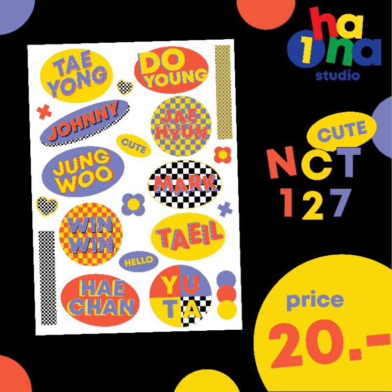สติกเกอร์ NCT127....