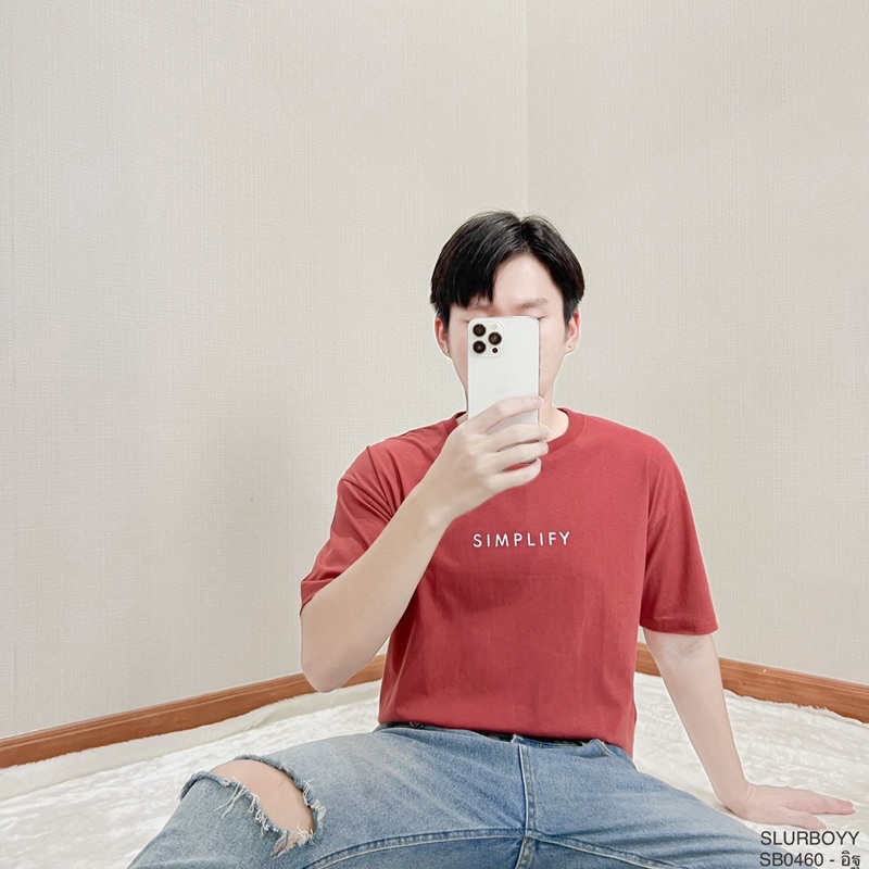 เสื้อยืดทรงโอเวอร์ไซส์ ผ้าคอตตอน(SB0460)