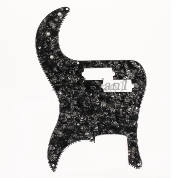 Pickguard Scratch pickguard สีดำ 3 ชั้นสำหรับกีตาร์เบส