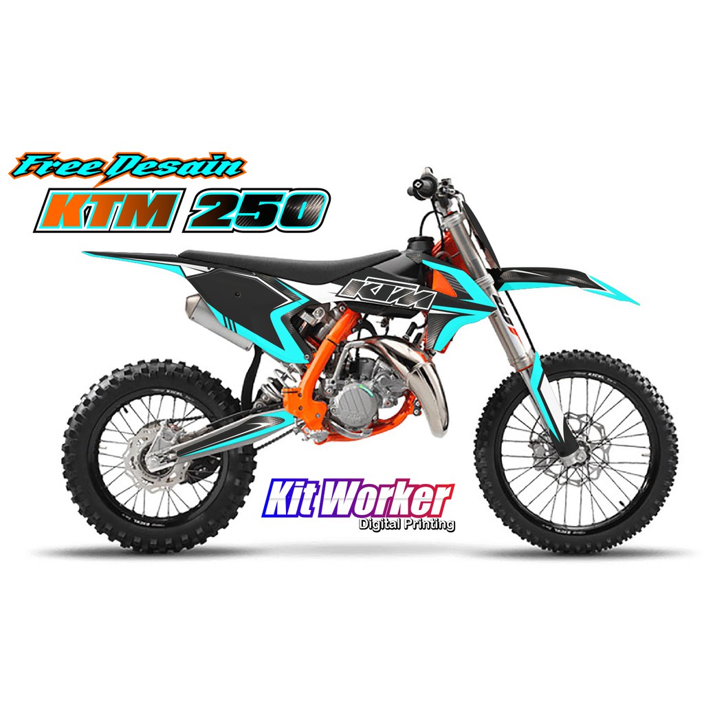 DECAL KTM 250 2017**