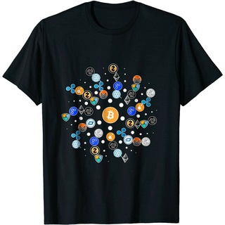 [S-5XL] เสื้อยืด ผ้าฝ้าย พิมพ์ลาย Crypto ของขวัญคริสต์มาส Cryptocurrency ของขวัญ LMjali23OAmhin63