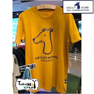 NEW SMILEYHOUND GRAB AND GO TEE - YELLOW