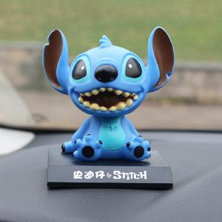 พร้อมส่งค่ะ! Stitch ตุ๊กตาเขย่าหัวตุ๊กตาตกแต่งรถยนต์