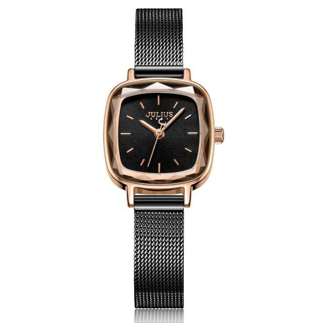 Julius นาฬิกาแฟชั่นเกาหลีของแท้ 💯% ประกันศูนย์ไทย นาฬิกาข้อมือผู้หญิง สายสแตนเลส รุ่น Ja-1148