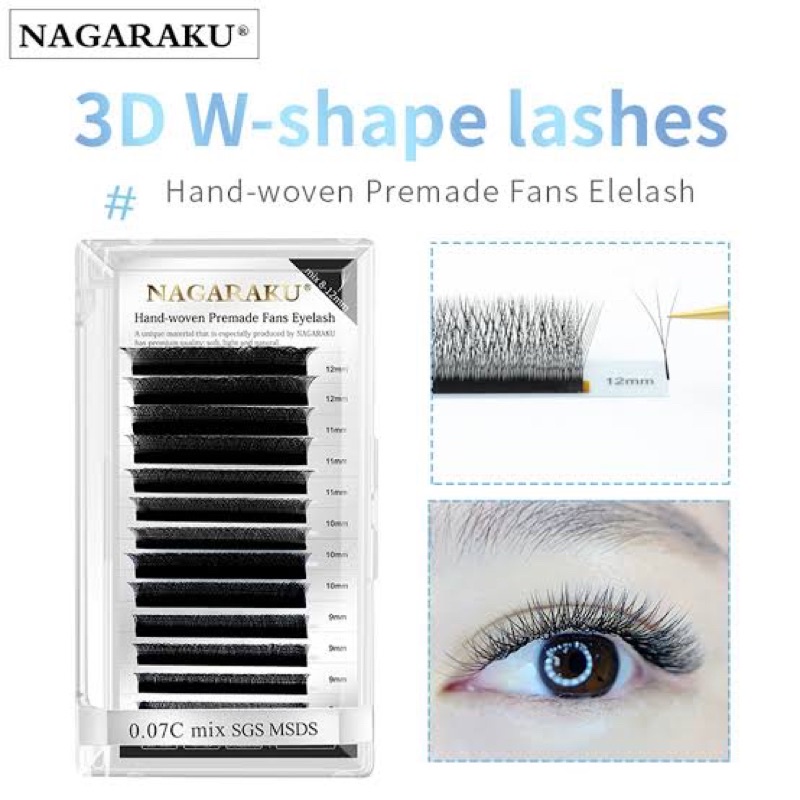 3D shape lashes ขนตา3D W