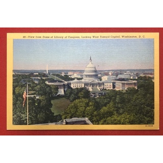 POST CARD USA Washington D.C ไม่ใช้งาน สภาพสวย