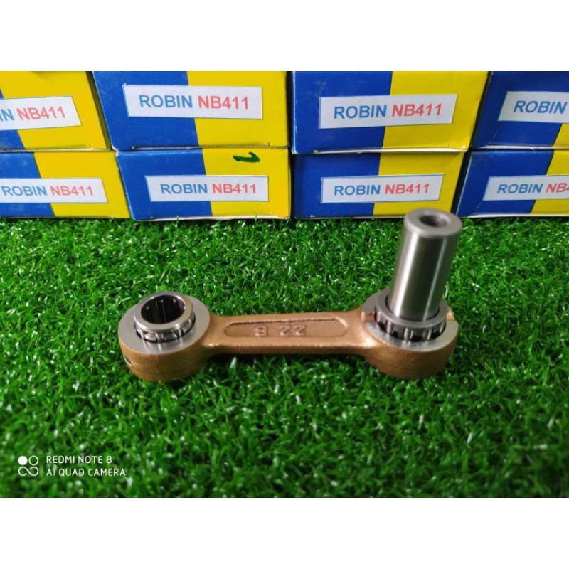 ก้านสูบ411 พร้อม ลูกปืนสลัก โรบิน411 มาเท่น martens ชุบแข็งพิเศษ โรบิ้น makita rabbit ราคา ถูกที่สุด ดีลบีเคเค แกลเลอรีภาพที่ 2