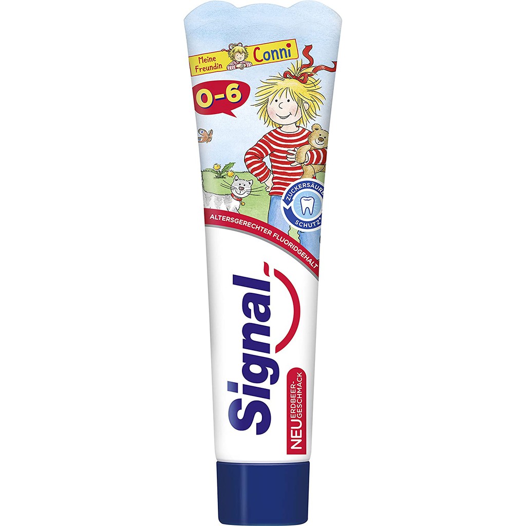 Signal toothpaste for kids ยาสีฟันเด็ก จากเยอรมันนี  🇩🇪 มีรสชาติที่เด็กทุกคนชอบ