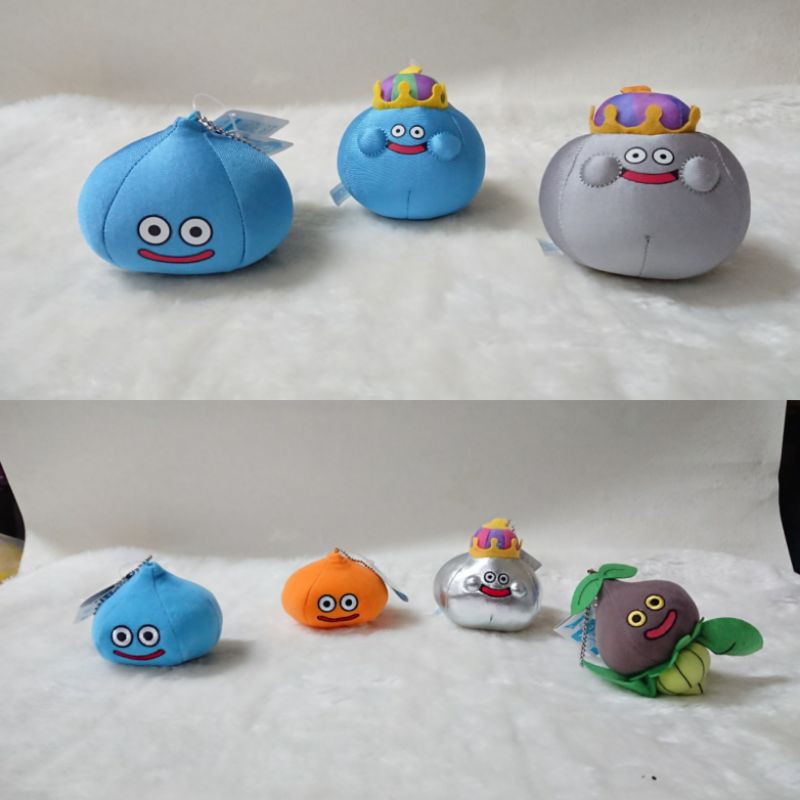 dragon quest​ ตุ๊กตา​พวงกุญแจ​ slime ของแท้​จาก​ตู้​คีบ​ญี่ปุ่น​