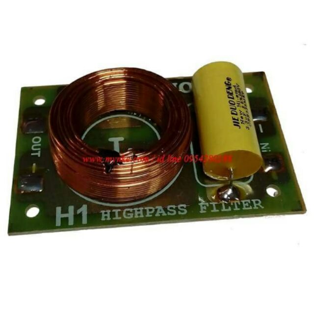 เน็ตเวอร์คเสียงแหลม NETWORK TWEETER  Impedance 8 Ohm