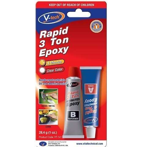 VT-141B1 V-tech Rapid 3 Ton 4 Minutes Epoxy 28.4g