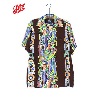 เสื้อฮาวาย KONA BAY / ALOHA GIRL BROWN