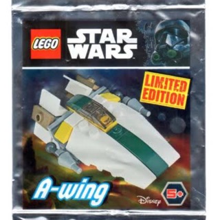 LEGO STAR WARS LIMITED EDITION Minifigure - A WING - Foil pack - 911724  #เลโก้