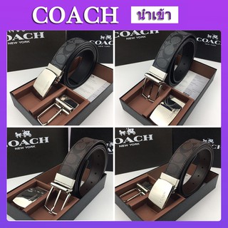 Coach F64839 เข็มขัดผู้ชายเข็มขัดหนัง