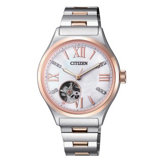 Citizen นาฬิกาข้อมือผู้หญิง Automatic PC1009-51D Womans Watch