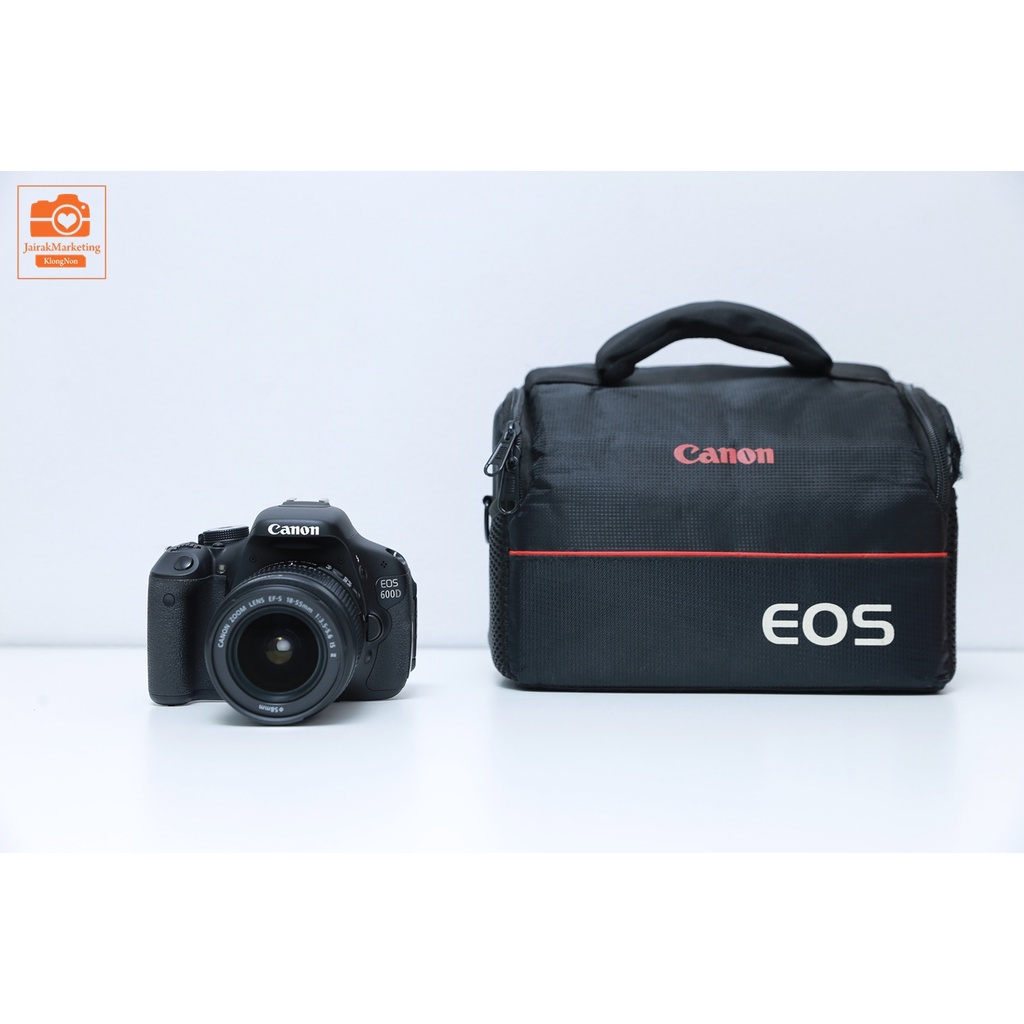 กล้อง Canon 600D มือสอง พร้อมเลนส์ 18-55